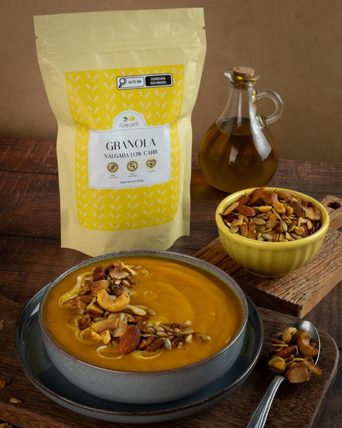 Granola Salgada Low Carb