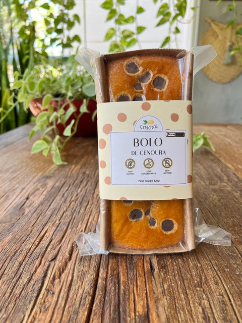 Bolo de Cenoura com Chocolate