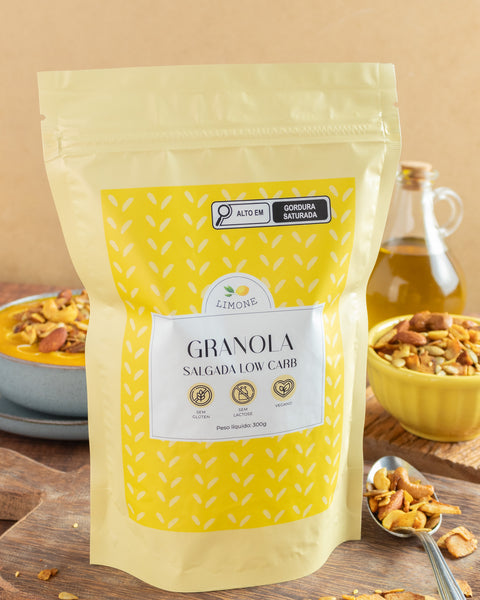 Granola Salgada Low Carb