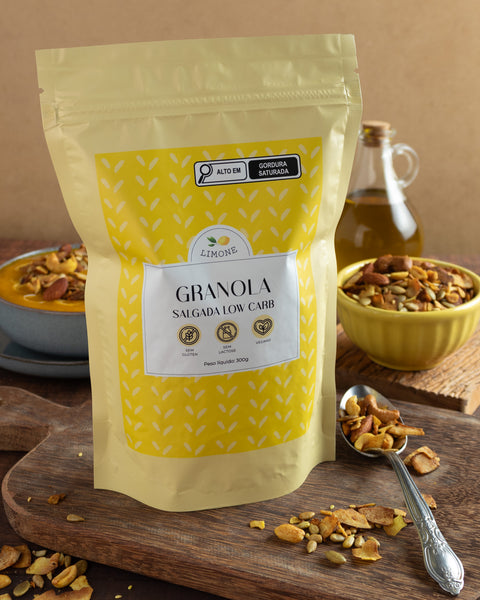 Granola Salgada Low Carb