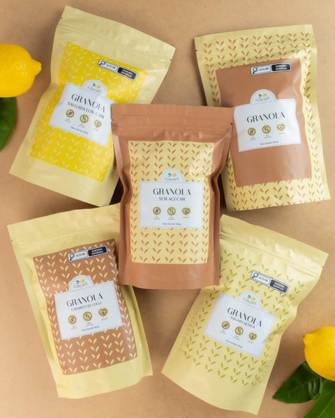 Granola Sem Açúcar